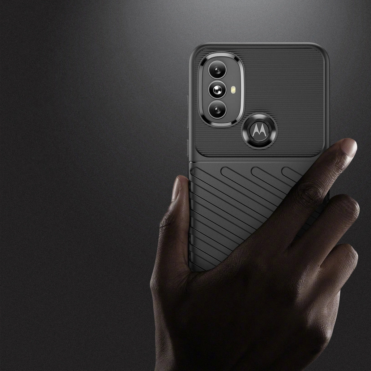 Thunder Case elastyczne pancerne etui pokrowiec Motorola Moto G Power 2022 – zdjęcie 3
