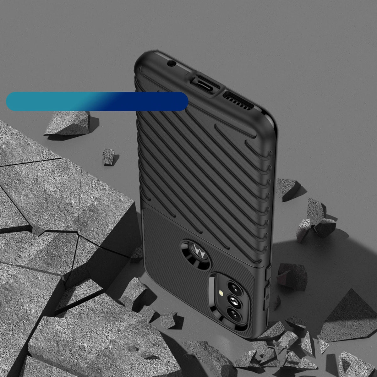 Thunder Case elastyczne pancerne etui pokrowiec Motorola Moto G Power 2022 – zdjęcie 7