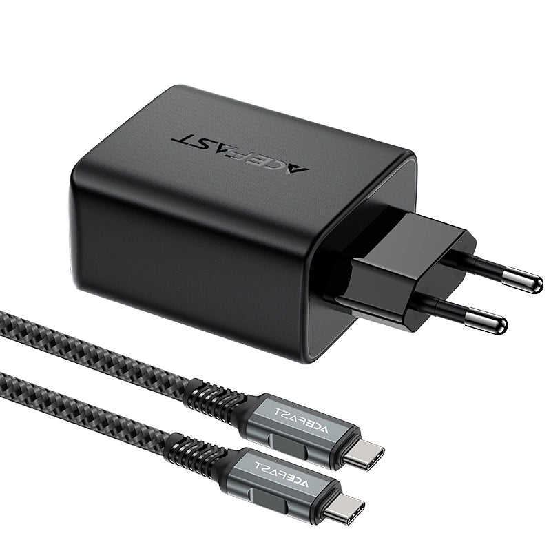Ładowarka GaN Acefast A17 65W USB-C / USB-A, adapter HDMI 4K 60Hz - czarna – zdjęcie 3