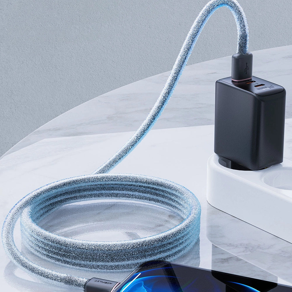 Acefast kabel MFI USB - Lightning 1,2m, 2,4A czarny (C2-02 black) – zdjęcie 10