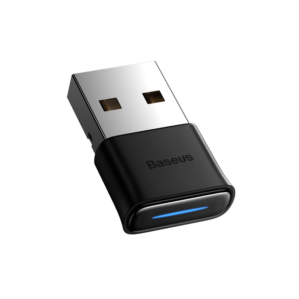 Baseus BA04 mini adapter Bluetooth 5.0 do komputera czarny (ZJBA000001)