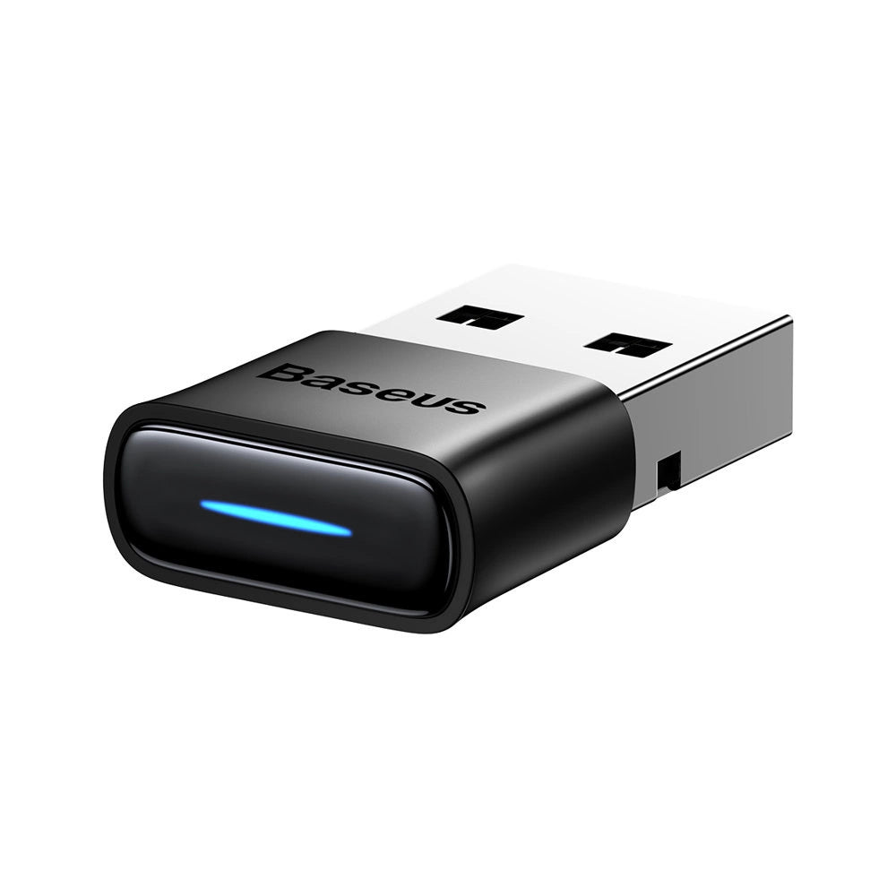 Baseus BA04 mini adapter Bluetooth 5.0 do komputera czarny (ZJBA000001)