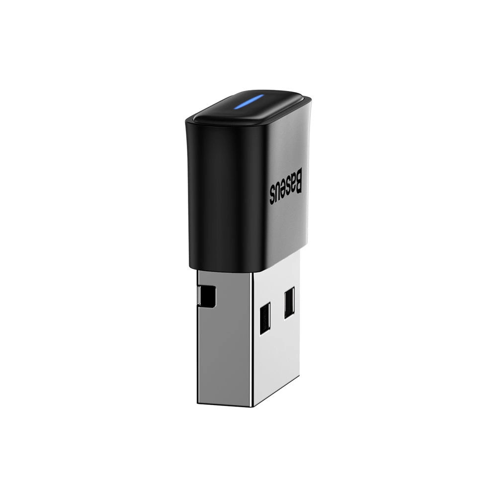 Baseus BA04 mini adapter Bluetooth 5.0 do komputera czarny (ZJBA000001)