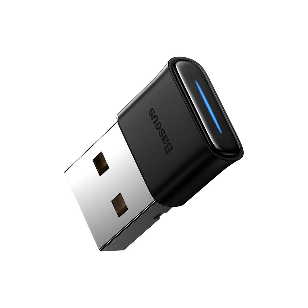 Baseus BA04 mini adapter Bluetooth 5.0 do komputera czarny (ZJBA000001)