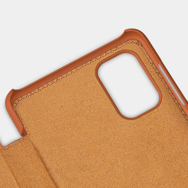 Etui Nillkin Qin Case do Xiaomi Redmi Note 11 Pro+ (China) - czarne – zdjęcie 11