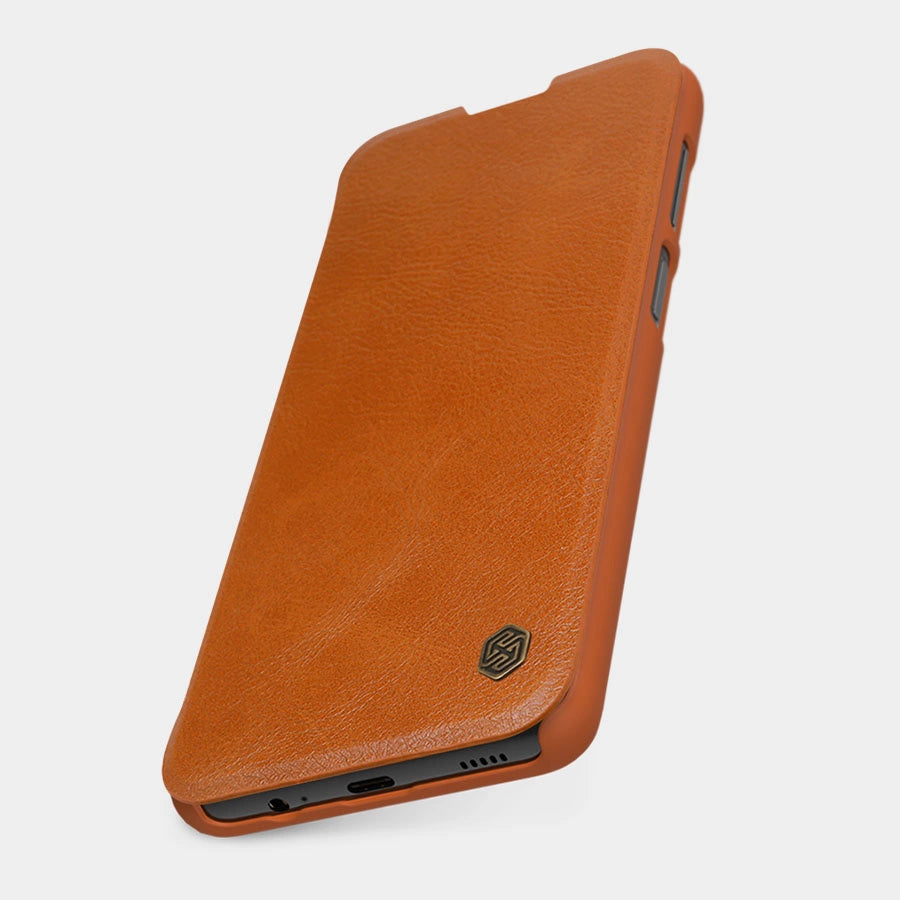 Etui Nillkin Qin Case do Xiaomi Redmi Note 11 Pro+ (China) - czarne – zdjęcie 16