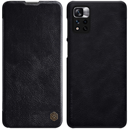 Etui Nillkin Qin Case do Xiaomi Redmi Note 11 Pro+ (China) - czarne