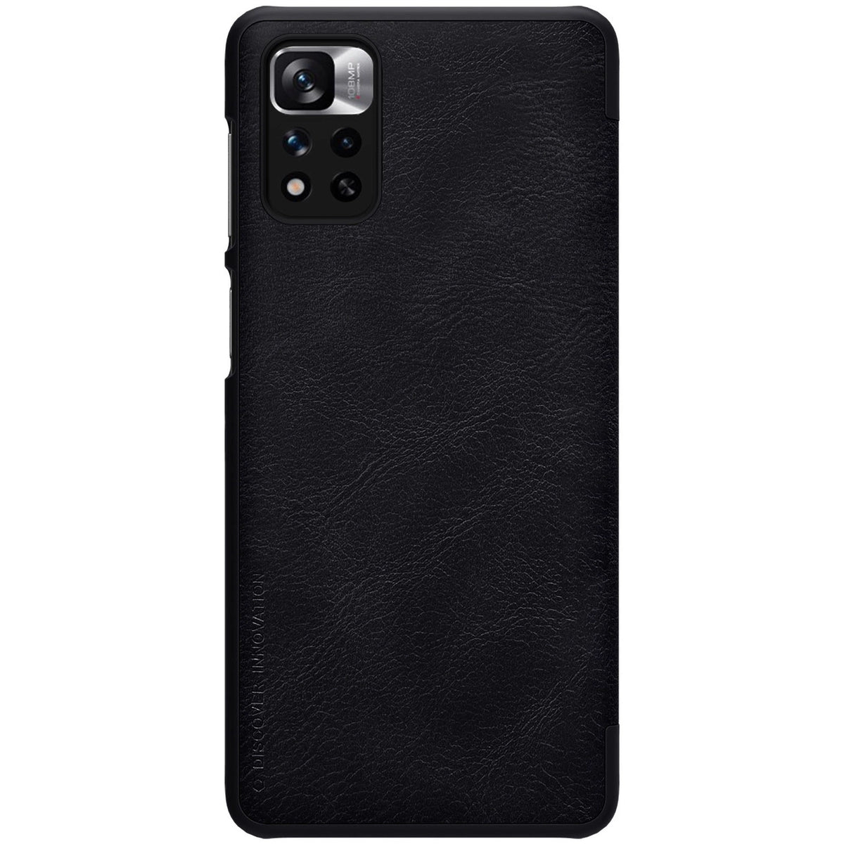 Etui Nillkin Qin Case do Xiaomi Redmi Note 11 Pro+ (China) - czarne – zdjęcie 3