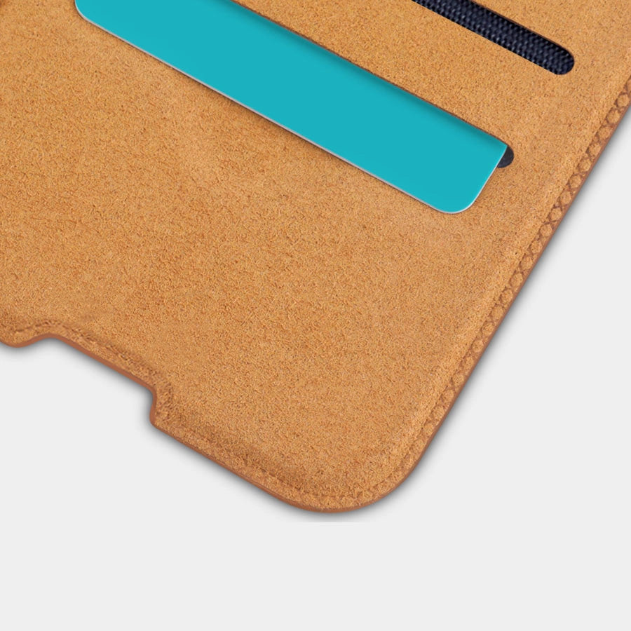 Etui Nillkin Qin Case do Xiaomi Redmi Note 11 Pro+ (China) - czarne – zdjęcie 10