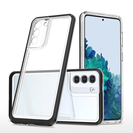 Clear 3in1 etui do Samsung Galaxy S22+ (S22 Plus) żelowy pokrowiec z ramką