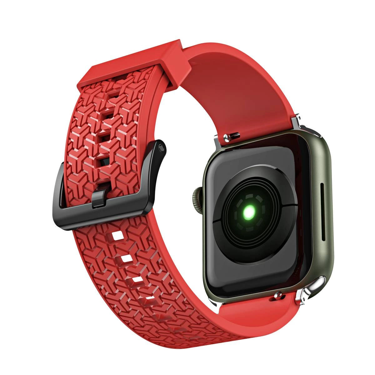 Pasek bransoleta do zegarka do Apple Watch 38 / 40 / 41 mm - czerwony