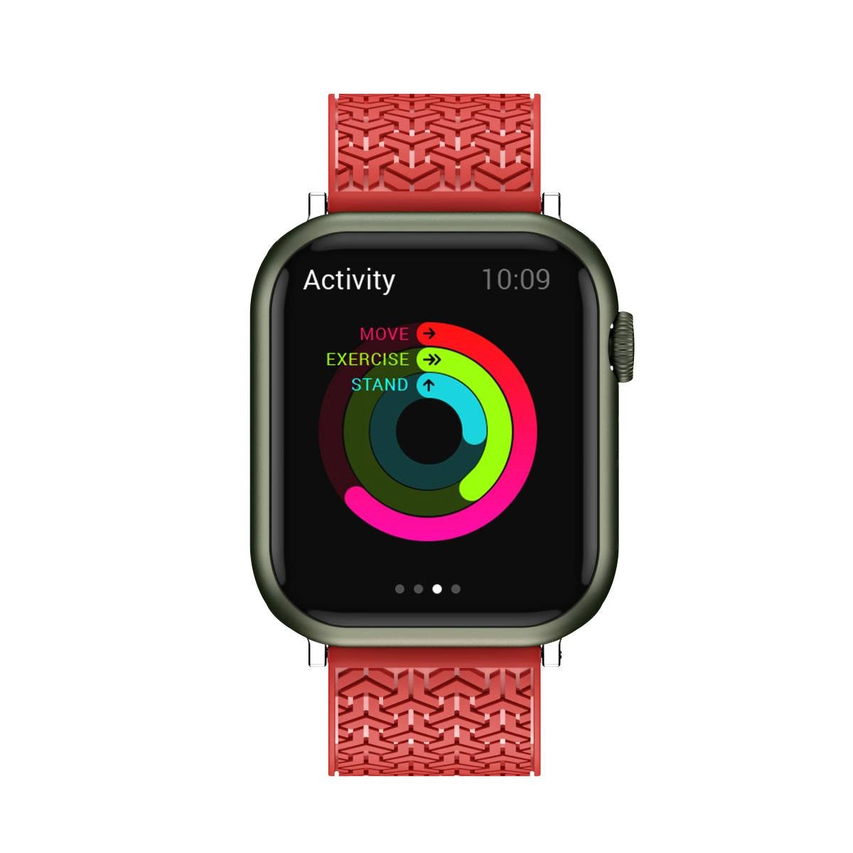 Pasek bransoleta do zegarka do Apple Watch 38 / 40 / 41 mm - czerwony – zdjęcie 3