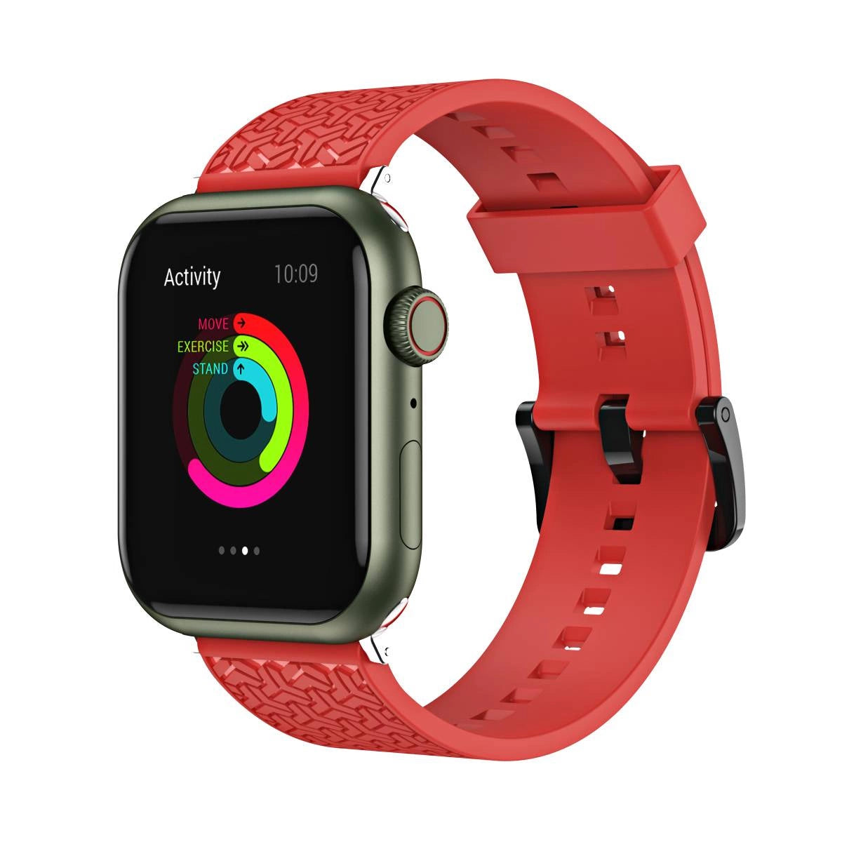 Pasek bransoleta do zegarka do Apple Watch 38 / 40 / 41 mm - czerwony – zdjęcie 4