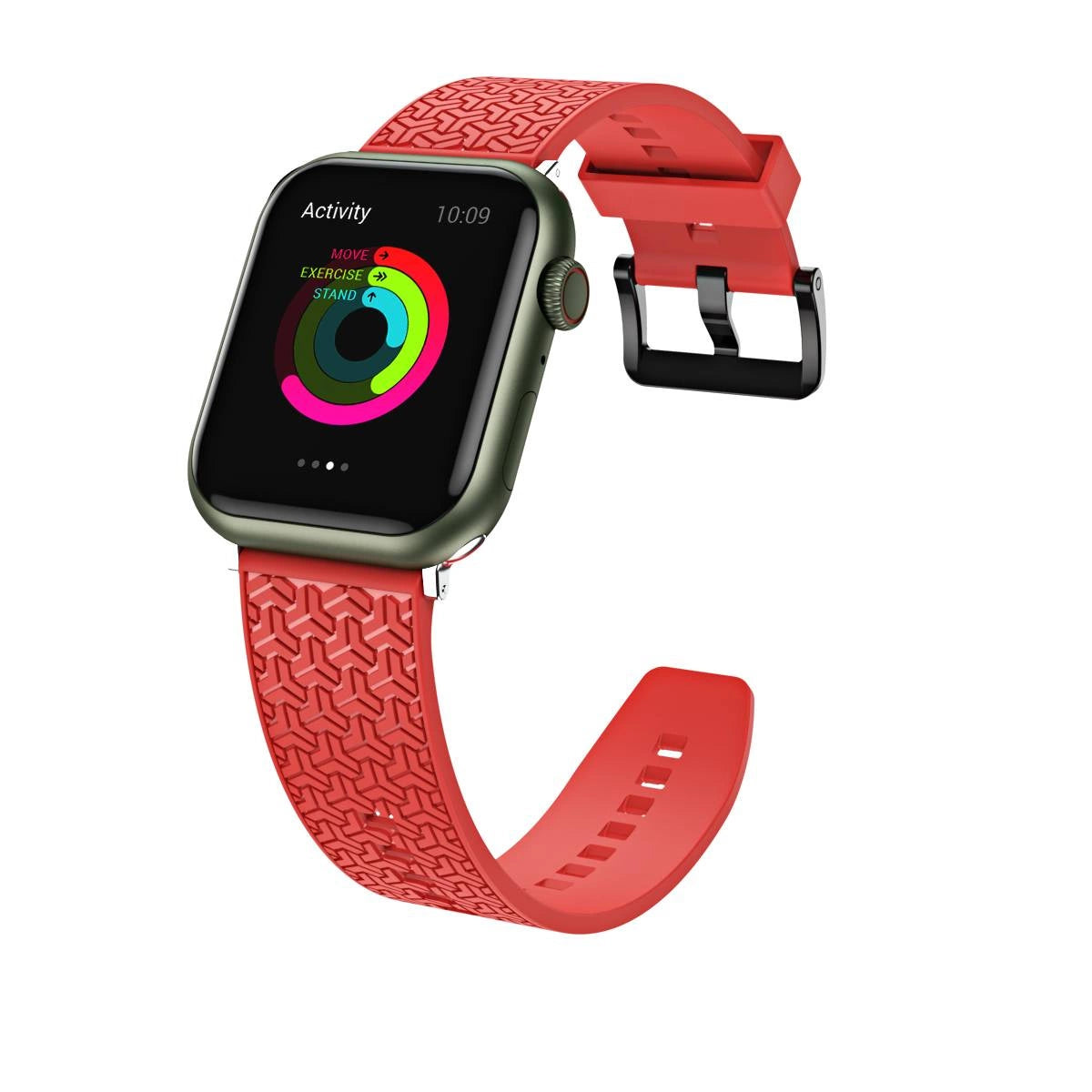 Pasek bransoleta do zegarka do Apple Watch 38 / 40 / 41 mm - czerwony – zdjęcie 5