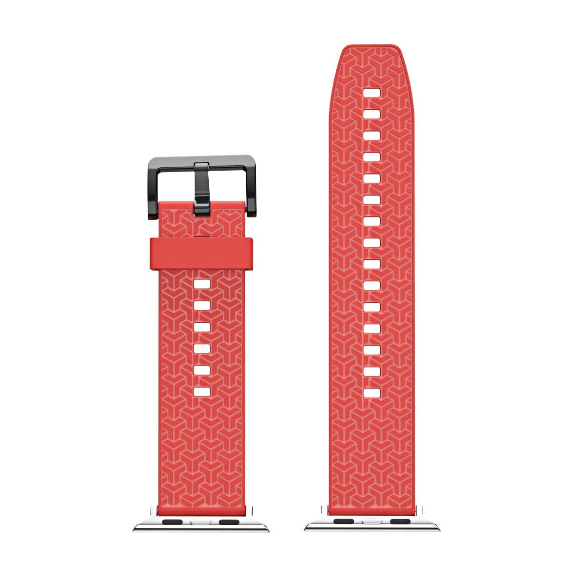 Pasek bransoleta do zegarka do Apple Watch 38 / 40 / 41 mm - czerwony – zdjęcie 7