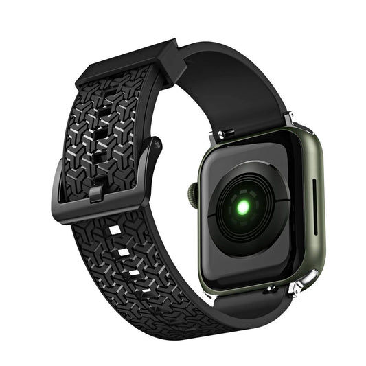 Pasek bransoleta do zegarka Watch do Apple Watch 38 / 40 / 41 mm - czarny