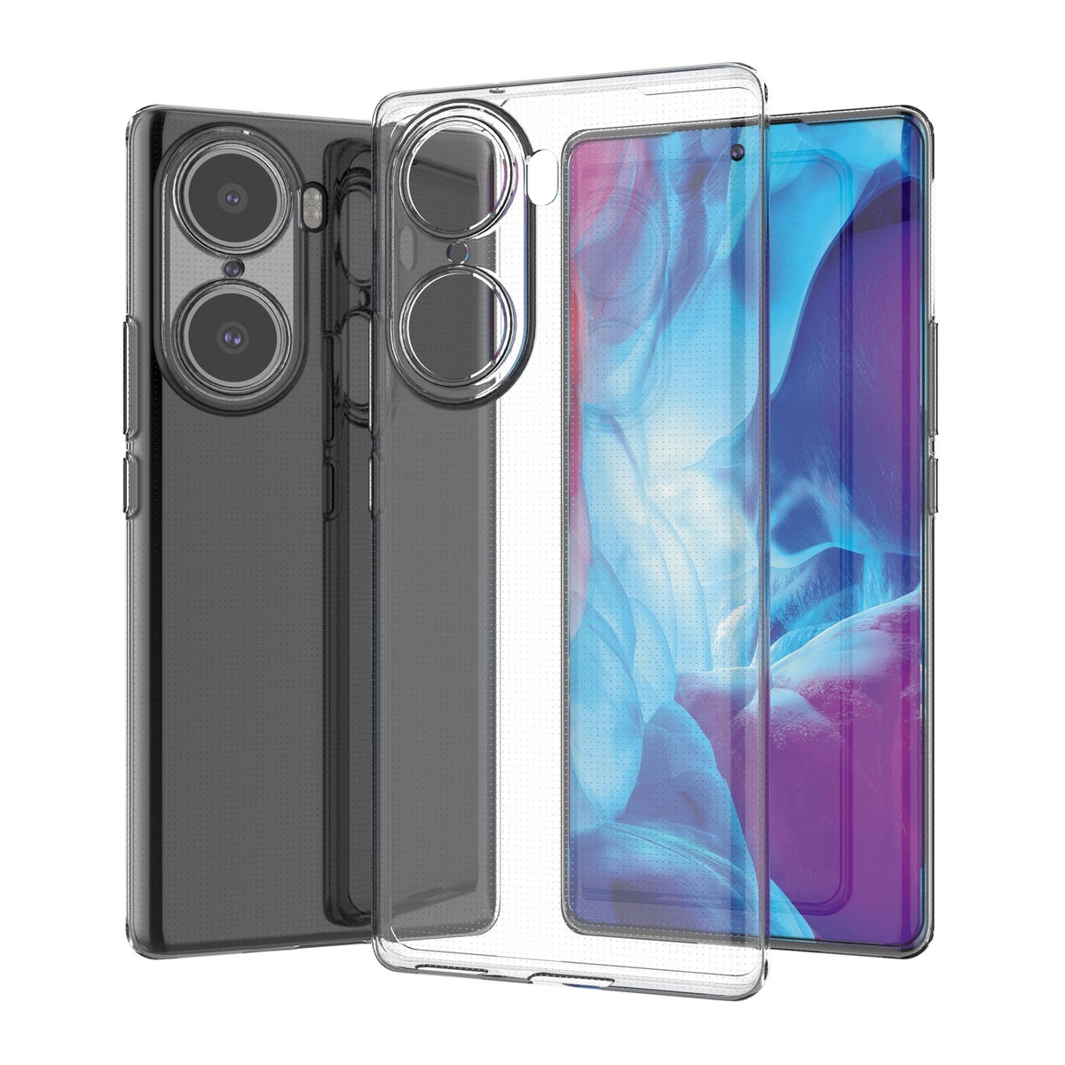 Żelowy pokrowiec etui Ultra Clear 0.5mm Honor 60 przezroczysty – zdjęcie 3