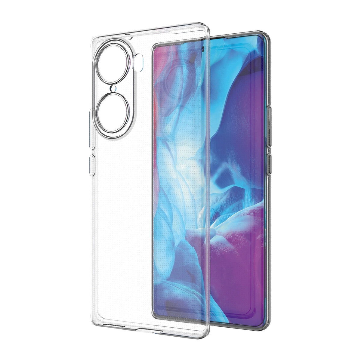 Żelowy pokrowiec etui Ultra Clear 0.5mm Honor 60 przezroczysty – zdjęcie 4