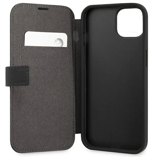 Etui BMW Signature na iPhone 13 mini - czarne – zdjęcie 5