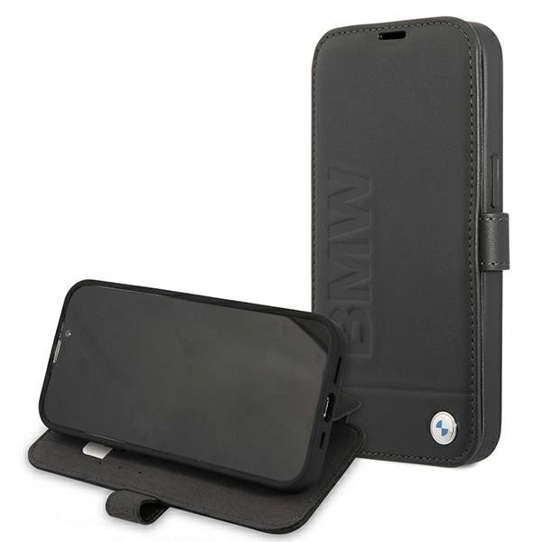 Etui BMW Signature na iPhone 13 mini - czarne – zdjęcie 6