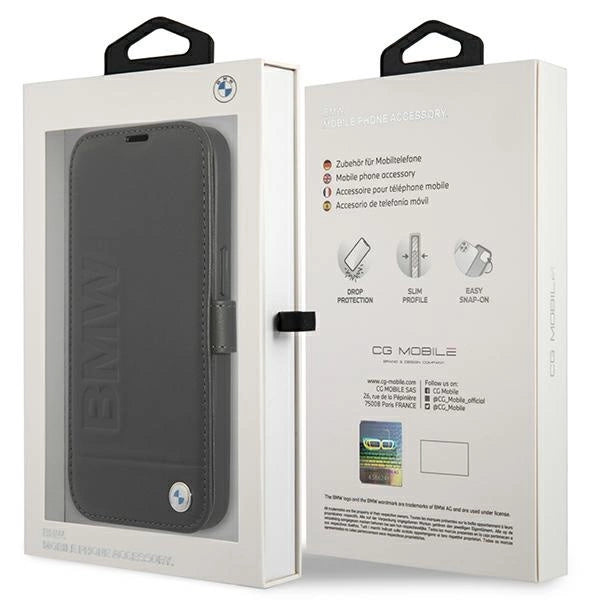 Etui BMW Signature na iPhone 13 mini - czarne – zdjęcie 7