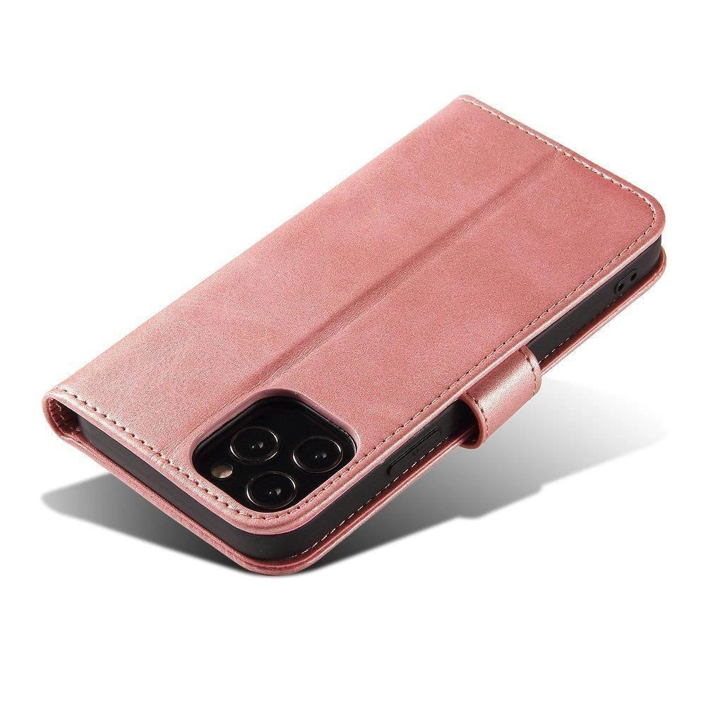 Etui Magnet Case z klapką do Xiaomi Redmi Note 11 Pro+ 5G (China) - różowe – zdjęcie 5