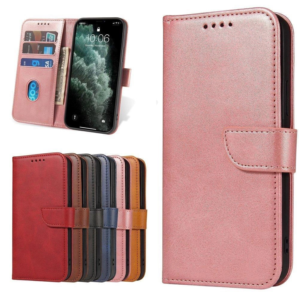 Etui Magnet Case z klapką do Xiaomi Redmi Note 11 Pro+ 5G (China) - różowe – zdjęcie 9