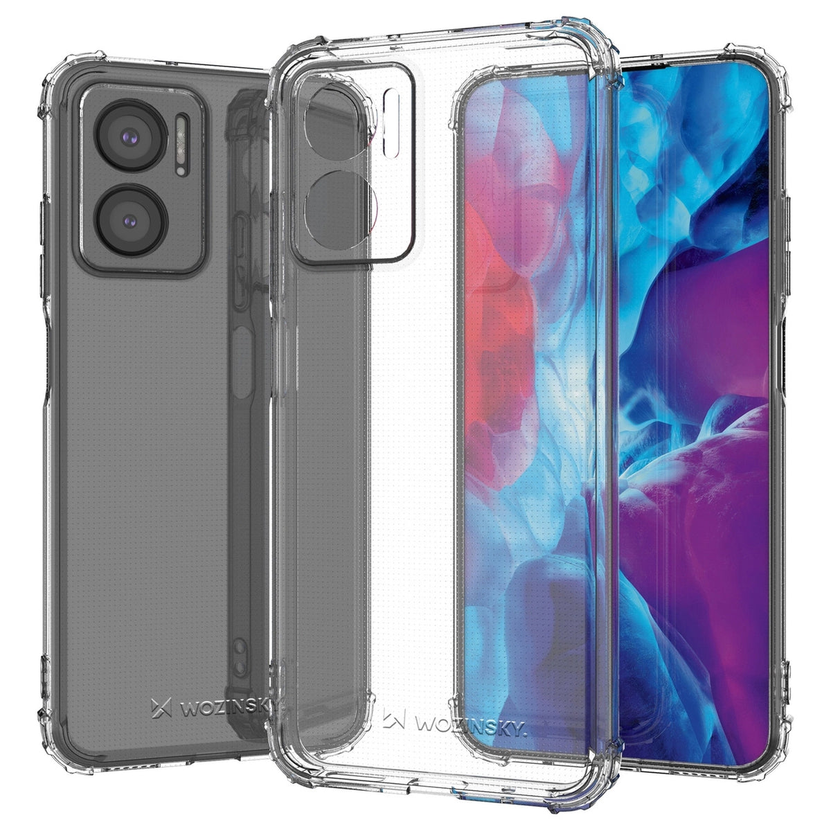 Wozinsky Anti Shock pancerne etui do Xiaomi Redmi 10 przezroczysty – zdjęcie 2