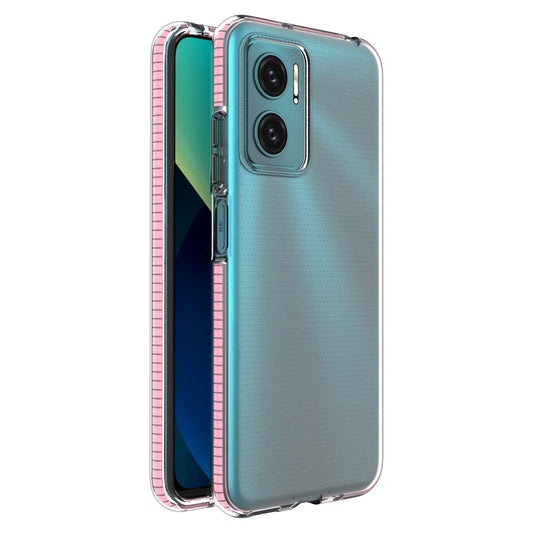 Spring Case pokrowiec żelowe etui z do Xiaomi Redmi 10 jasnoróżowy