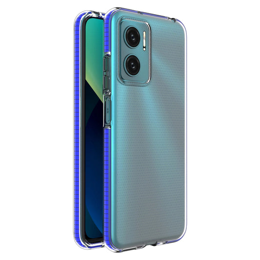 Spring Case pokrowiec żelowe etui z do Xiaomi Redmi 10 ciemnoniebieski
