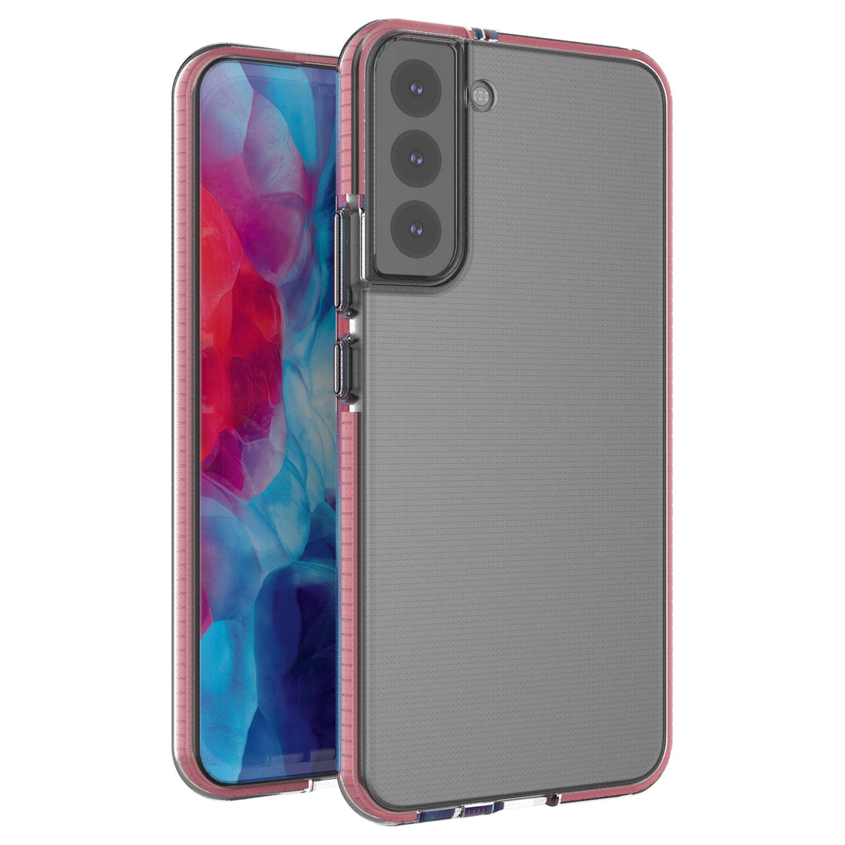 Spring Case pokrowiec żelowe do Samsung Galaxy S22+ (S22 Plus) jasnoróżowy