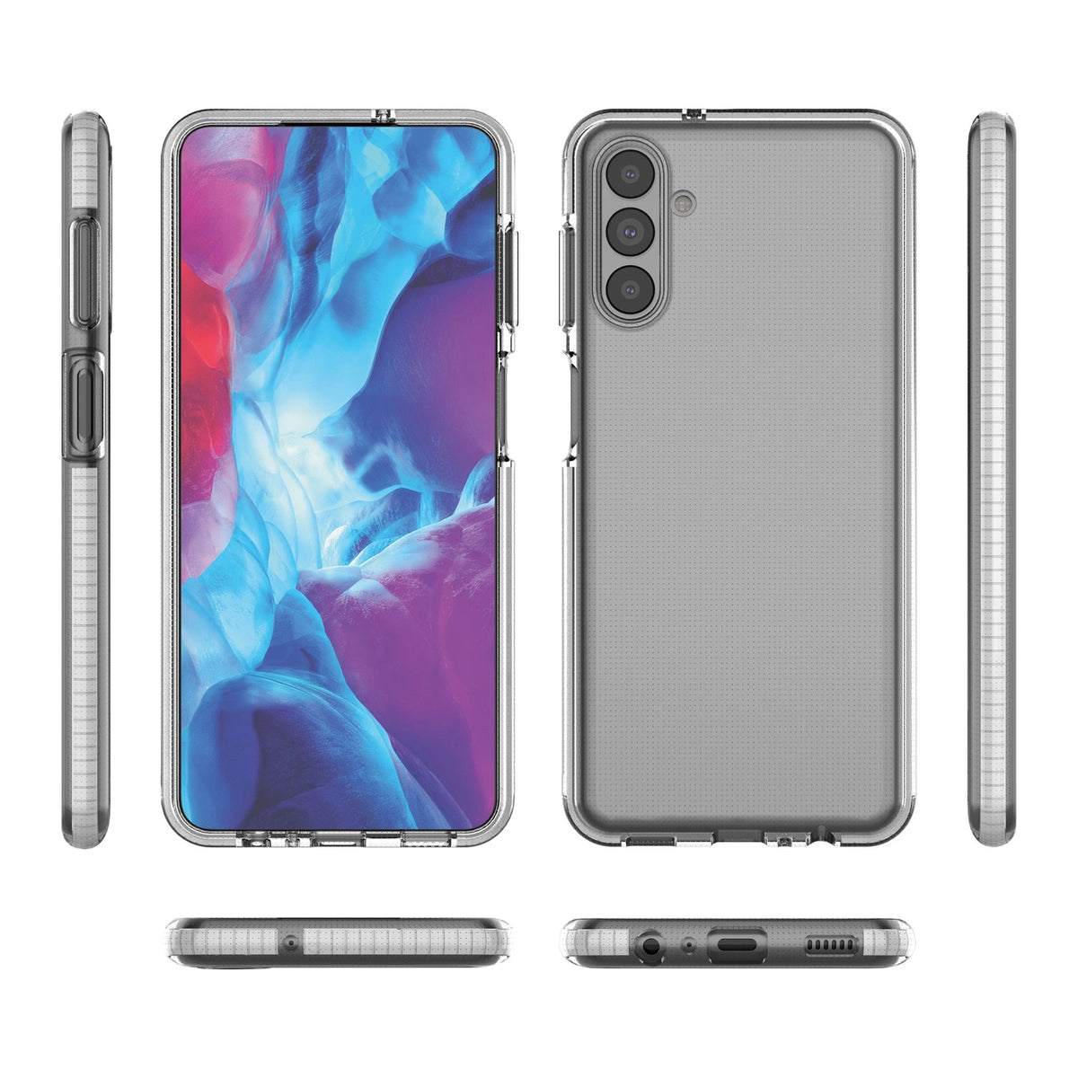 Spring Case pokrowiec żelowe etui z do Samsung Galaxy A13 5G czarny – zdjęcie 2