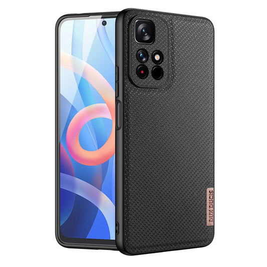 Dux Ducis Fino etui pokrowiec pokryty nylonowym materiałem Poco M4 Pro 5G