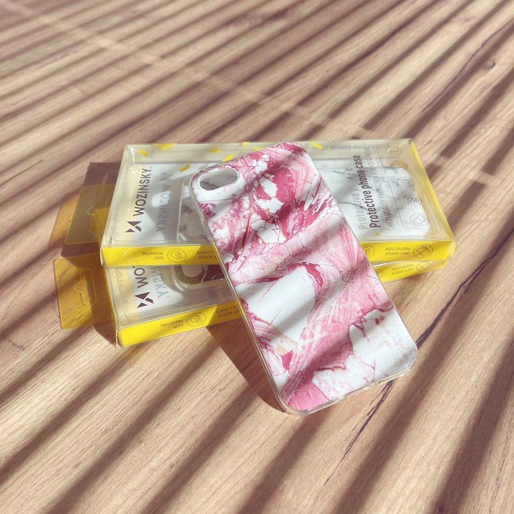 Wozinsky Marble żelowe etui pokrowiec marmur Samsung Galaxy A03s (166,5) – zdjęcie 3