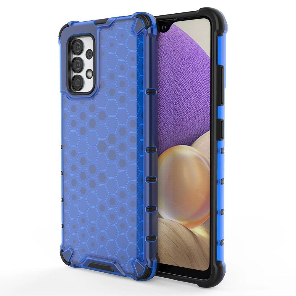 Honeycomb etui pancerny pokrowiec z żelową ramką Samsung Galaxy A03s