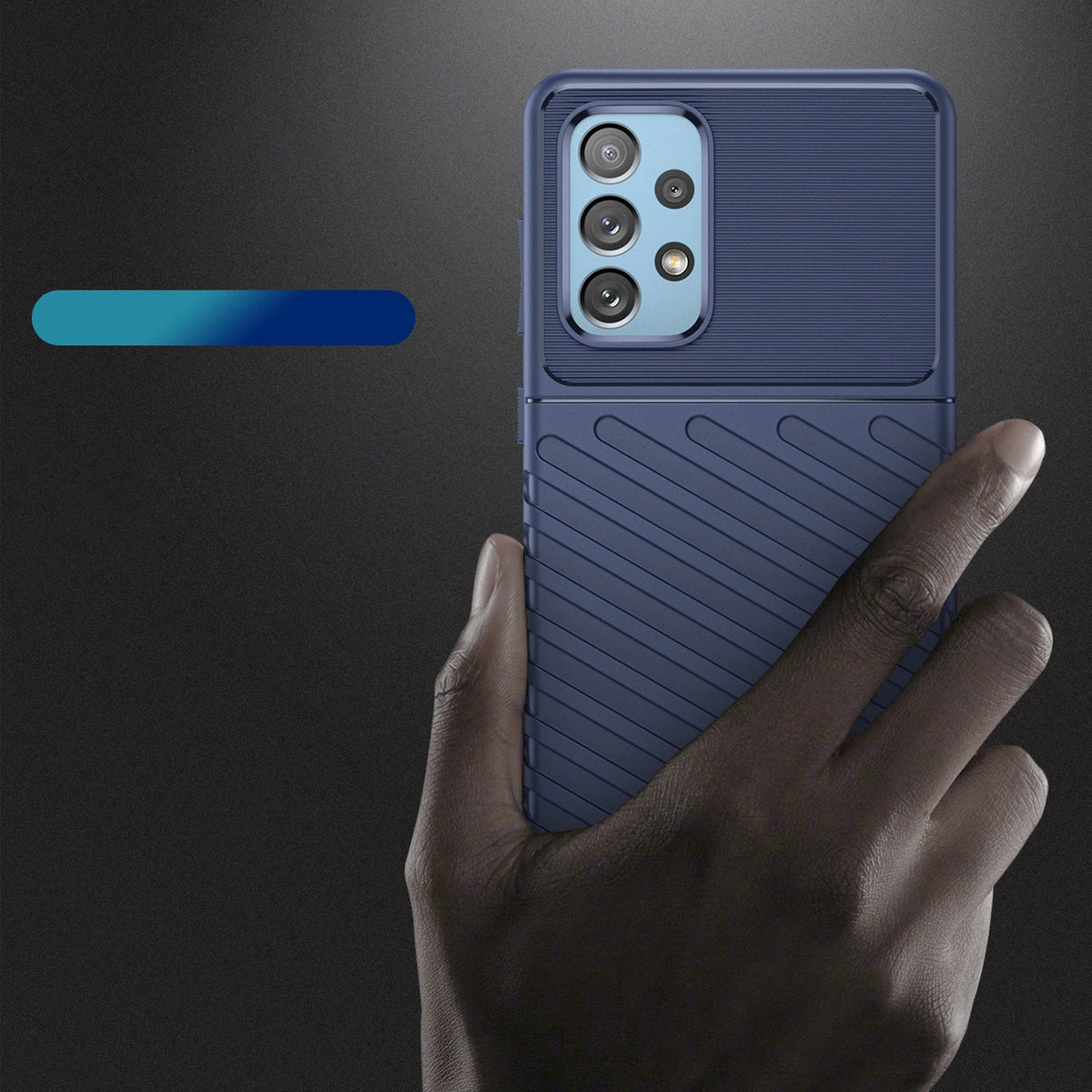 Thunder Case elastyczne pancerne etui pokrowiec Samsung Galaxy A73 – zdjęcie 3
