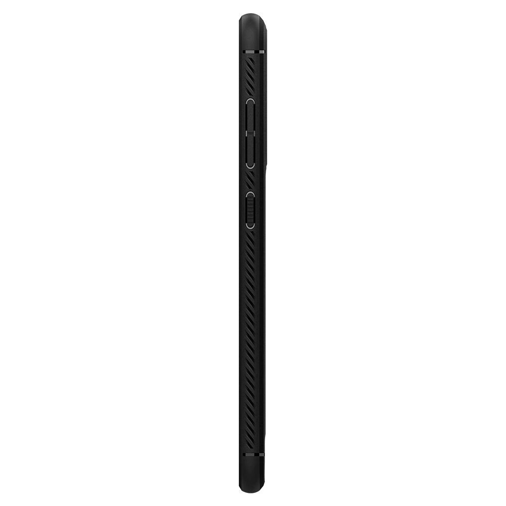Etui Spigen Rugged Armor na Samsung Galaxy S21 FE - czarny mat – zdjęcie 5