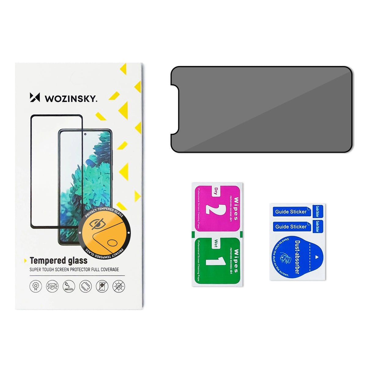 Wozinsky Privacy Glass szkło hartowane do iPhone 17e – zdjęcie 5