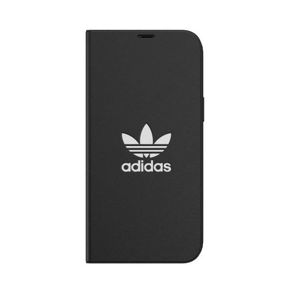 Etui Adidas OR Booklet Case BASIC na iPhone 12 Pro Max - czarno-białe – zdjęcie 2