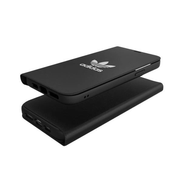 Etui Adidas OR Booklet Case BASIC na iPhone 12 Pro Max - czarno-białe – zdjęcie 5