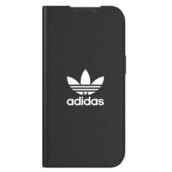 Etui Adidas OR Booklet Case BASIC na iPhone 13 - czarno-białe – zdjęcie 2