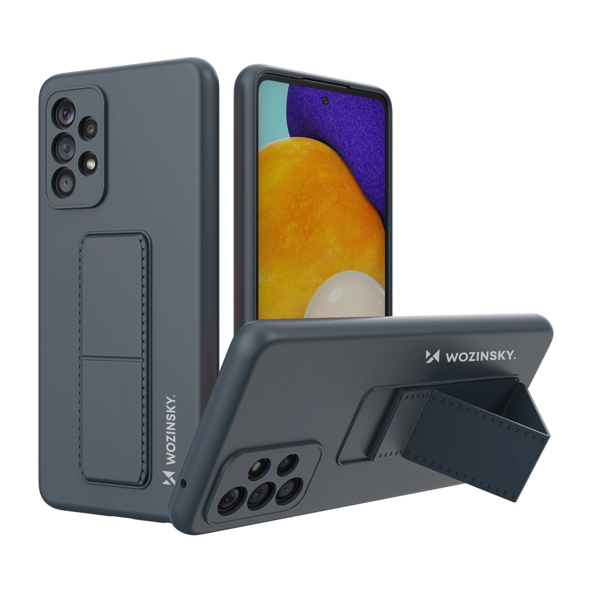 Wozinsky Kickstand Case silikonowe etui z podstawką etui Samsung Galaxy
