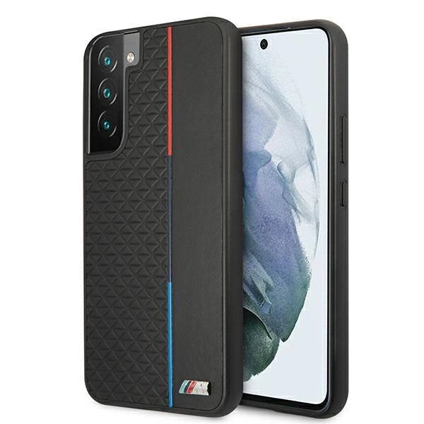 Etui BMW M Collection Triangles na Samsung Galaxy S22+ - czarne