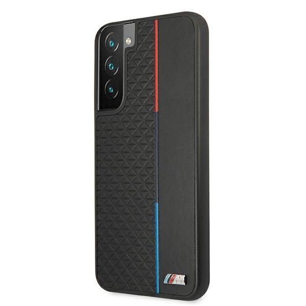 Etui BMW M Collection Triangles na Samsung Galaxy S22+ - czarne – zdjęcie 2