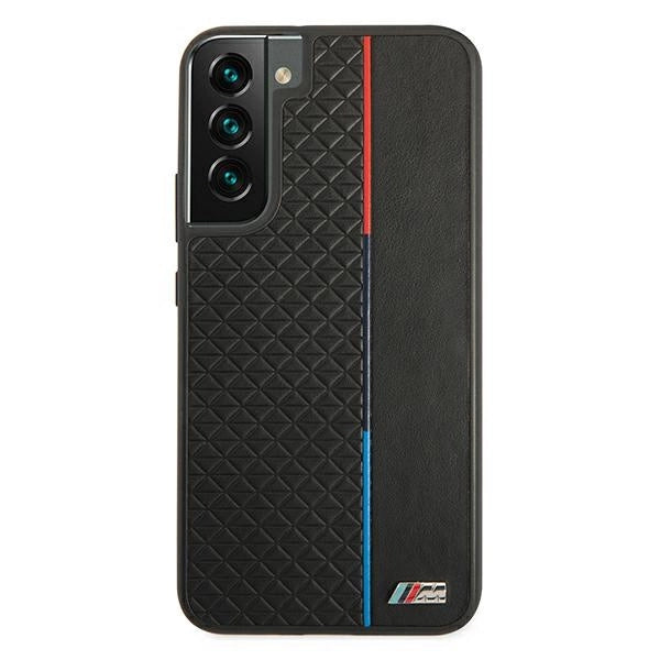 Etui BMW M Collection Triangles na Samsung Galaxy S22+ - czarne – zdjęcie 3