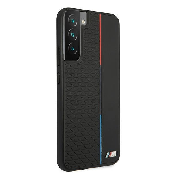 Etui BMW M Collection Triangles na Samsung Galaxy S22+ - czarne – zdjęcie 4