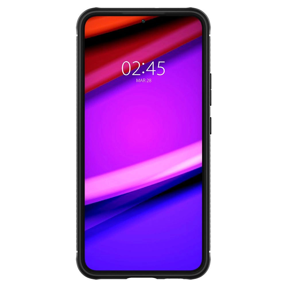 Etui Spigen Rugged Armor na Samsung Galaxy S22 - czarny mat – zdjęcie 3