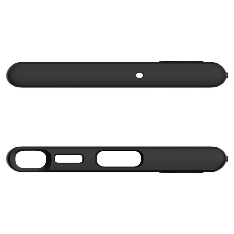 Etui Spigen Liquid Air na Samsung Galaxy S22 Ultra - czarny mat – zdjęcie 13