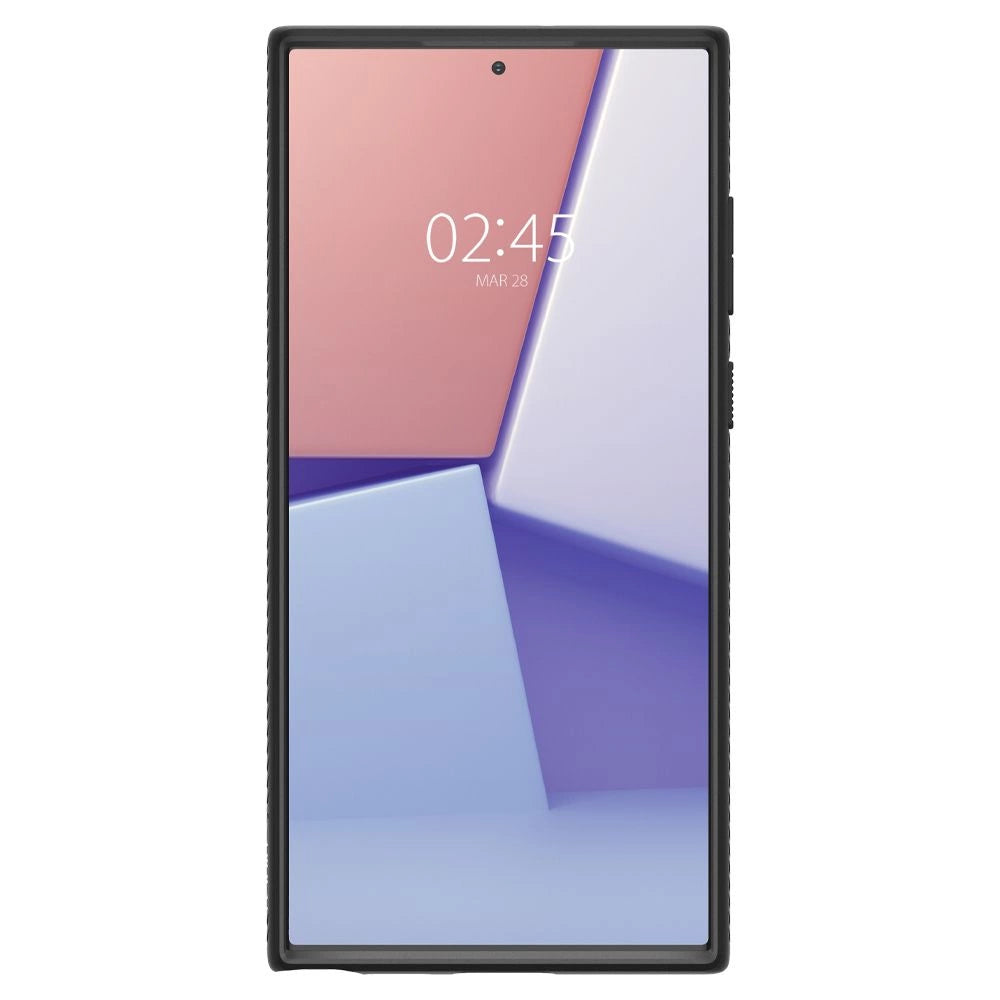 Etui Spigen Liquid Air na Samsung Galaxy S22 Ultra - czarny mat – zdjęcie 6