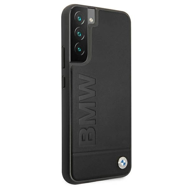 Etui BMW Signature Logo Imprint na Samsung Galaxy S22+ - czarne – zdjęcie 4
